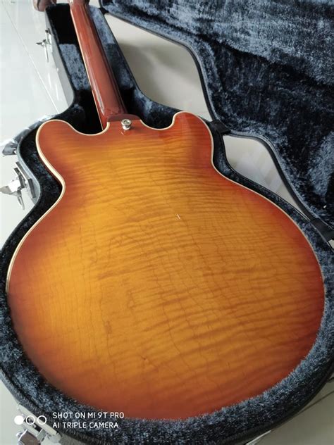 Fujigen FGN Masterfield Semi-Hollow Guitar, Hobbies & Toys, Music ...