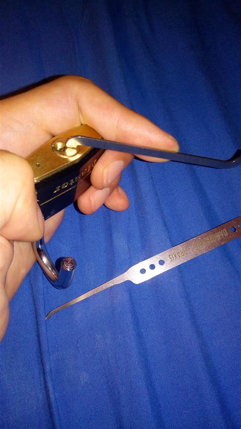 Harder than expected but I'm making progress! : r/lockpicking