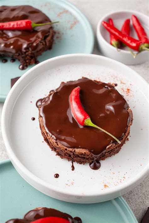 Spicy Brownies with Chili-Chocolate