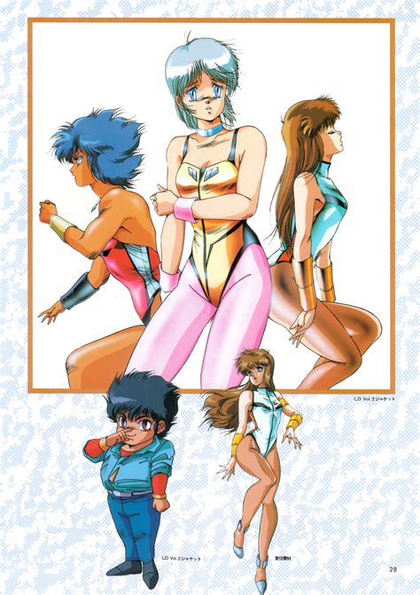 hirano toshihiro dangaioh lambda nom mia alice pai thunder rol kran