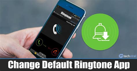how to change default ringtone