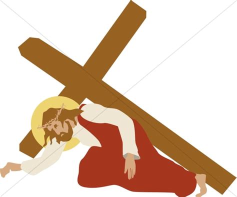 The Christ On Cross Clip Art