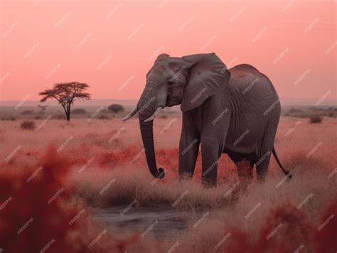 Pink Albino Elephant