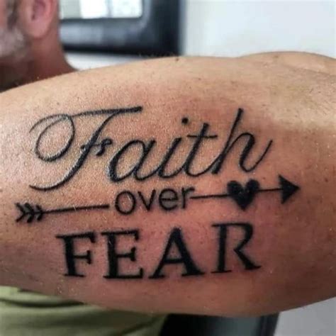 32 Best Faith Over Fear Tattoo Ideas - Read This First