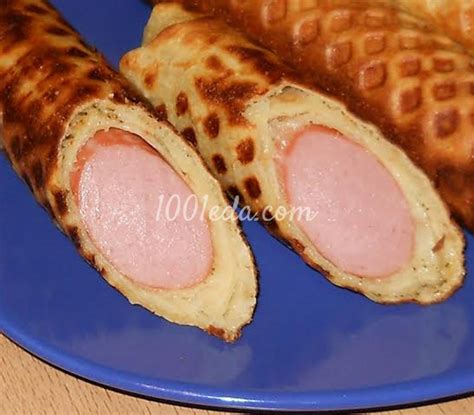 Хот-дог блинный - Масленица от 1001 ЕДА