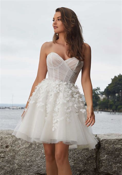 Naomi Wedding Dress | Short wedding dress, Stunning dresses, Strapless