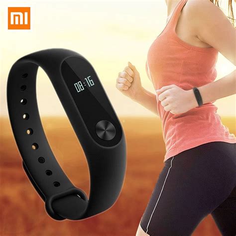 Original Xiaomi Mi Band 2 günstiger Fitness Tracker mit uhr wecker ...