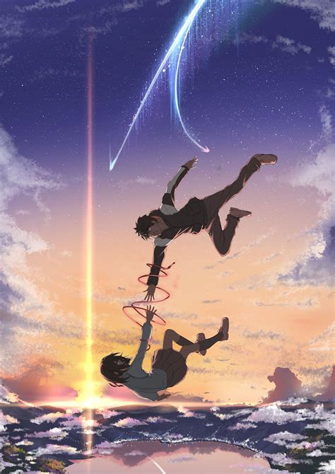 Kimi no Na wa art by cosmicsnic. One of my fave films : r/KimiNoNaWa