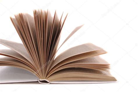 Открытая книга с нерасчесанными страницами и текстом на них #1269150 ...