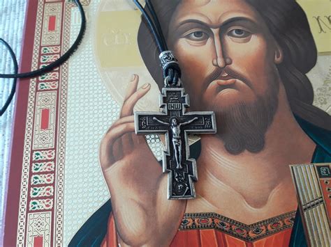 Russian Orthodox Cross Necklace,serbian Cross,christian Cross Jewelry ...