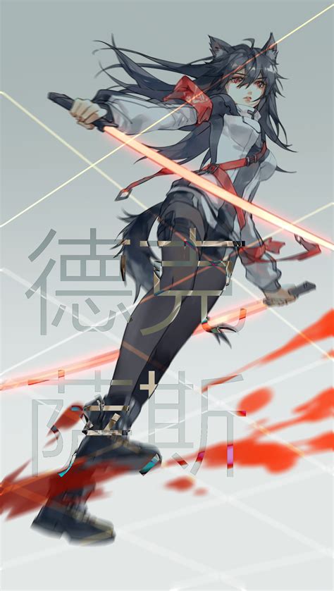 Texas - Arknights - Image by Ms-berry #3200307 - Zerochan Anime Image Board