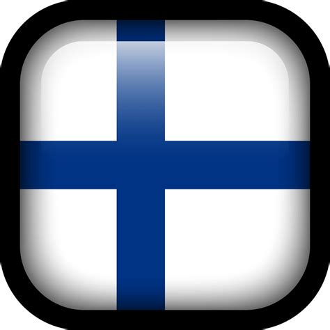 Finland Flag Icon | Square Flags Iconset | Hopstarter