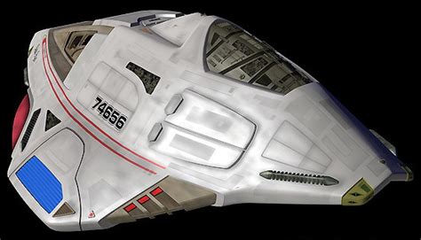 Starfleet ships — Delta Flyer cgi model