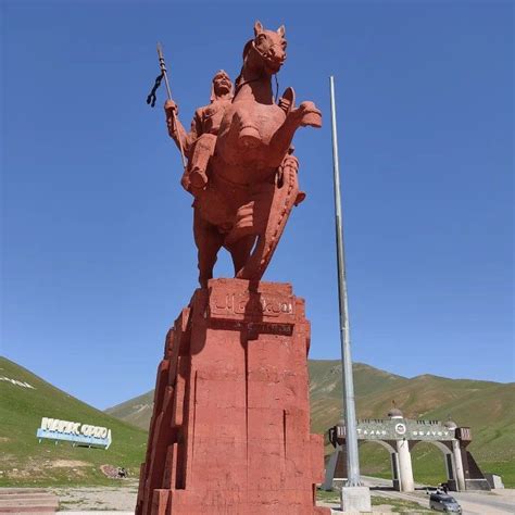 Эпос Манас in 2024 | Statue, Statue of liberty, Landmarks