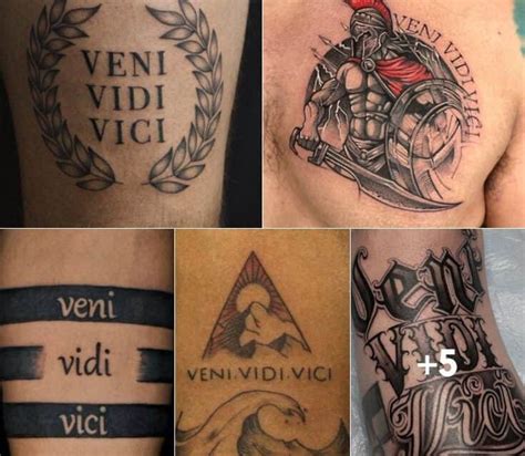 Veni Vidi Vici Tattoo Meaning | Everything You Need to Know Before ...