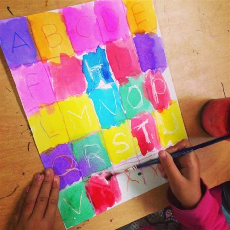 Alphabet Art Project · Art Projects for Kids