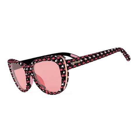 Goodr The Runways Running / Golf Sunglasses – Gopher a Flamingo - Pure