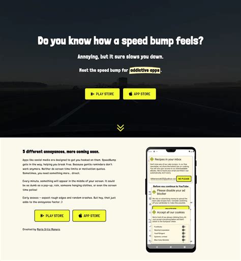 SpeedBump: App to Break Screen Addiction