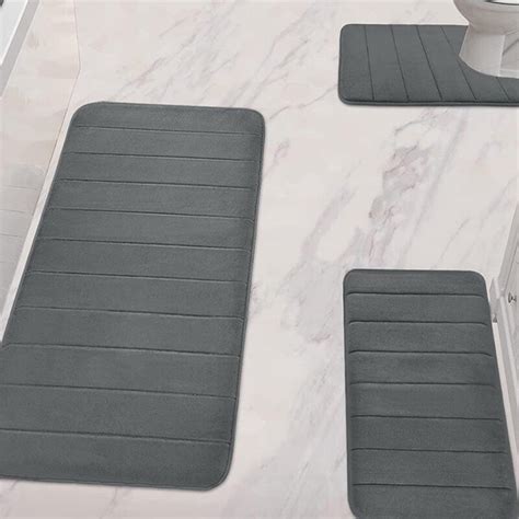 Memory Foam Bathroom Mat Set – Yimobra