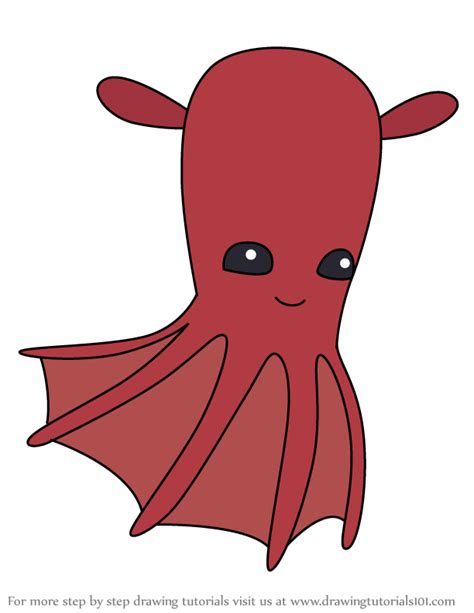 How to Draw Vampire Squid from Octonauts (Octonauts) Step by Step | DrawingTutorials101.com