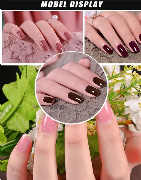 Roniki Gel Polish 130 Color 7.3ml Matte Soak Off Uv Led Gel Nail Polish ...