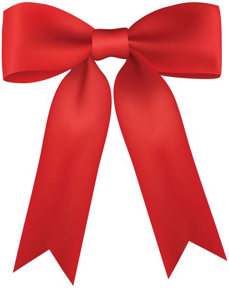red bow clipart transparent
