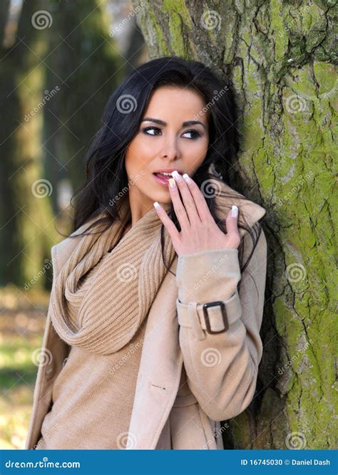 Beauty during autumn stock photo. Image of caucasian - 16745030