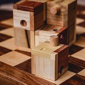 Akadia Puzzle - Premium Wood Puzzle With Multiple Solutions - Etsy