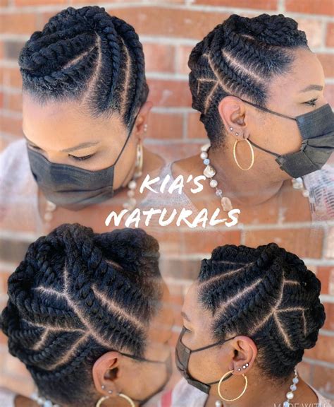 Braided hair styles that are perfect for protecting your natural texture 21