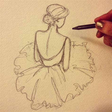 how to draw a ballerina 7