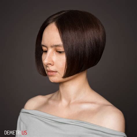 Ровное короткое каре (75 фото)