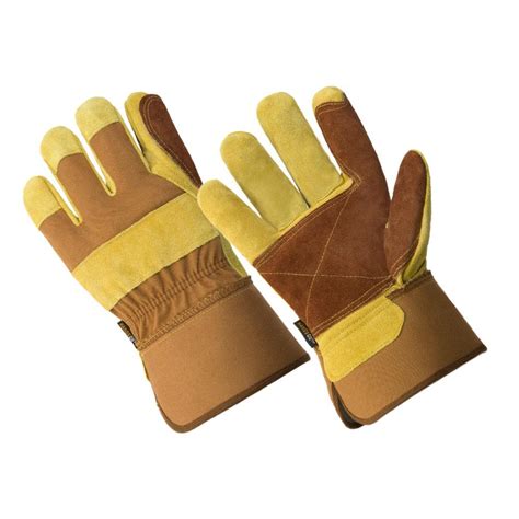ppe double palm leather hand gloves durar masagh