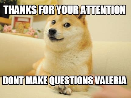 Thank You For Your Attention Funny