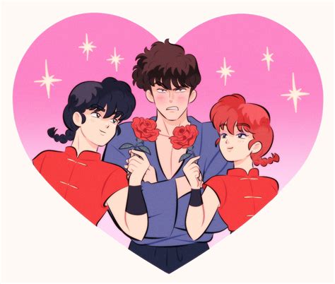 Ranma Chan Saotome Ranma And Kunou Tatewaki Ranma 1 2 Drawn By | My XXX