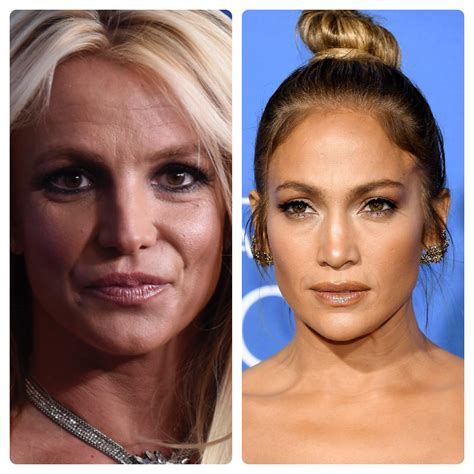 Britney Spears Face Then And Now