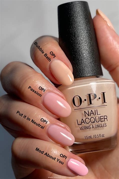 OPI Bubble Bath Comparisons | Opi gel nails, Opi nail colors, Opi nail ...