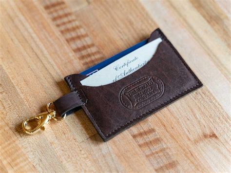 Leather Keychain Wallet - Keyring Wallet | Buffalo Billfold Company