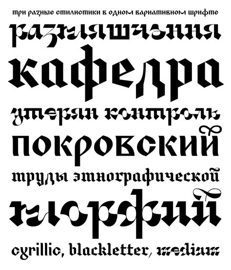 Modern Cyrillic 2021