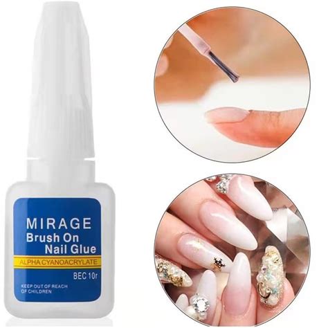 Qual A Melhor Cola Para Colar Unha Postiça - Cola Para Unha Postiça Original - MIRAGE - Tips Gel Acrigel Acrílica ...