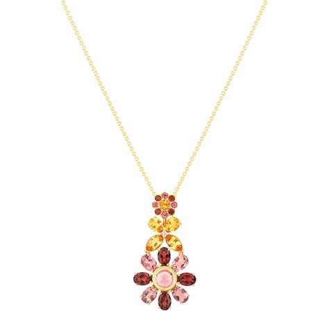 LALIQUE Psyche's Wings Pendant Yellow Gold For Sale at 1stDibs