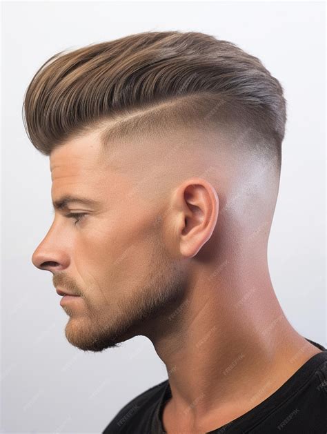 Premium Photo | Illustration multiples comparison different razor fade