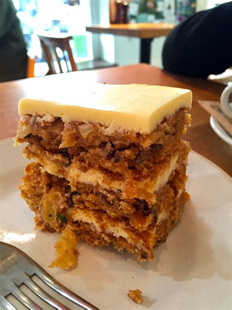 The Best Carrot Cake at GAIL's Artisan Bakery in London