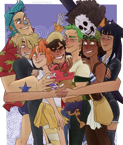 Straw hat Pirates - One Piece | Strawhat fanart, Straw hat crew fanart