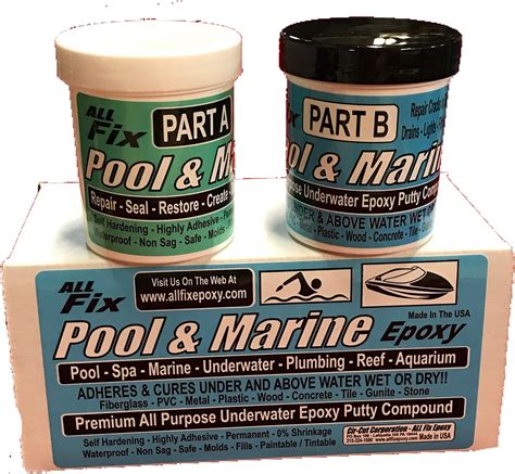 Amazon.com: AllFix Marine Epoxy Underwater Moldable Putty (8 oz., Grey
