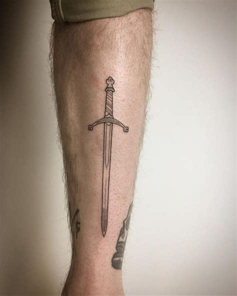 Double Edged Sword Tattoo