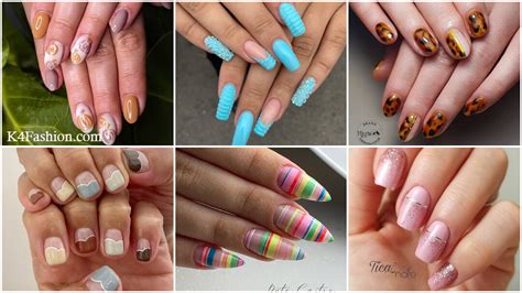 Gel Nail Art Designs for Simple & Stylish Look in Summer - K4 Fashion