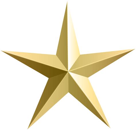 Free Transparent Gold Star, Download Free Transparent Gold Star png ...