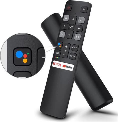 Universal Voice Remote Control for TCL Android TVs, RC802V TCL Smart TV