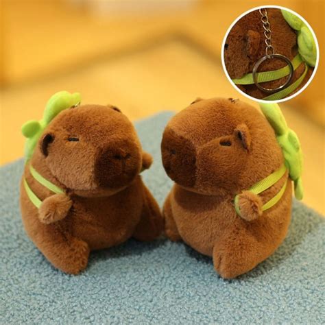 Capivara De Pelucia Chaveiro - Chaveiro De Pelúcia Capivara Vários Modelos Brinquedo Pelúcia Alta ...