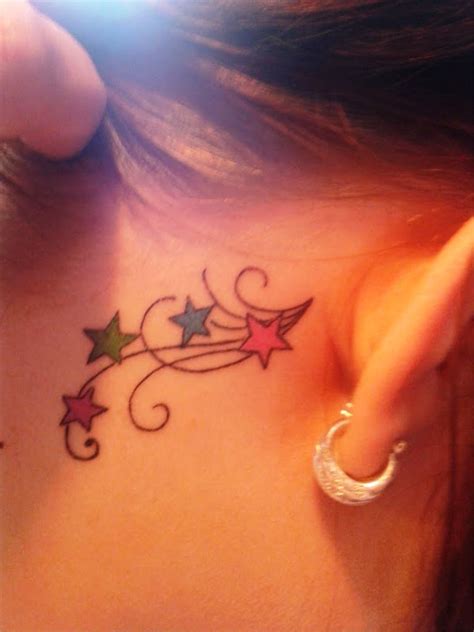 Star Tattoos Behind Ear Meaning Unendlichkeitssymbol Tattoos, Girly Tattoos, Unique Tattoos ...